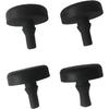 6 Pack Switch Pedal Sillicone Stopper Clutch Up Pedal Bump Stop Compatible with 1990-2005 Mazda Miata MX-5 G030-43-029 G03043029