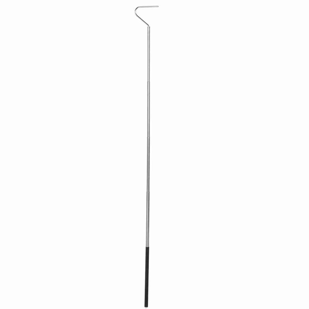 Stainless Steel Reptile Catcher Telescopic Design Extensible Catcher Snake Capture Hook Garden Use