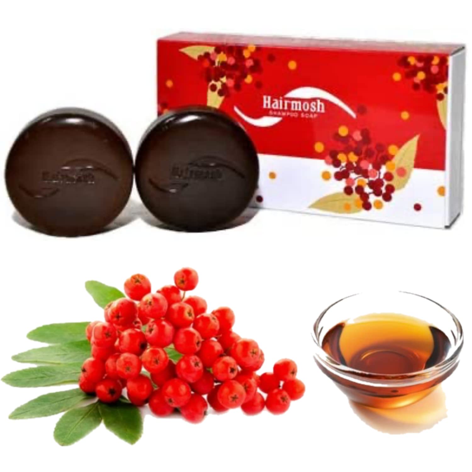 

Hair Mosh Shampoo Soap 65g x 2 pieces