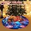 Christmas Tree Skirt Decoration For Home Xmas Tree Decorations Skirt Ornament Festive Holiday Party Decorations Indoor Outdoor