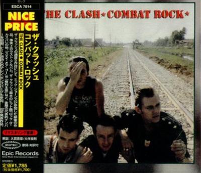 CD CLASH - Combat Rock ESCA7814 Epic 1999 Japan Rock Gebruikt