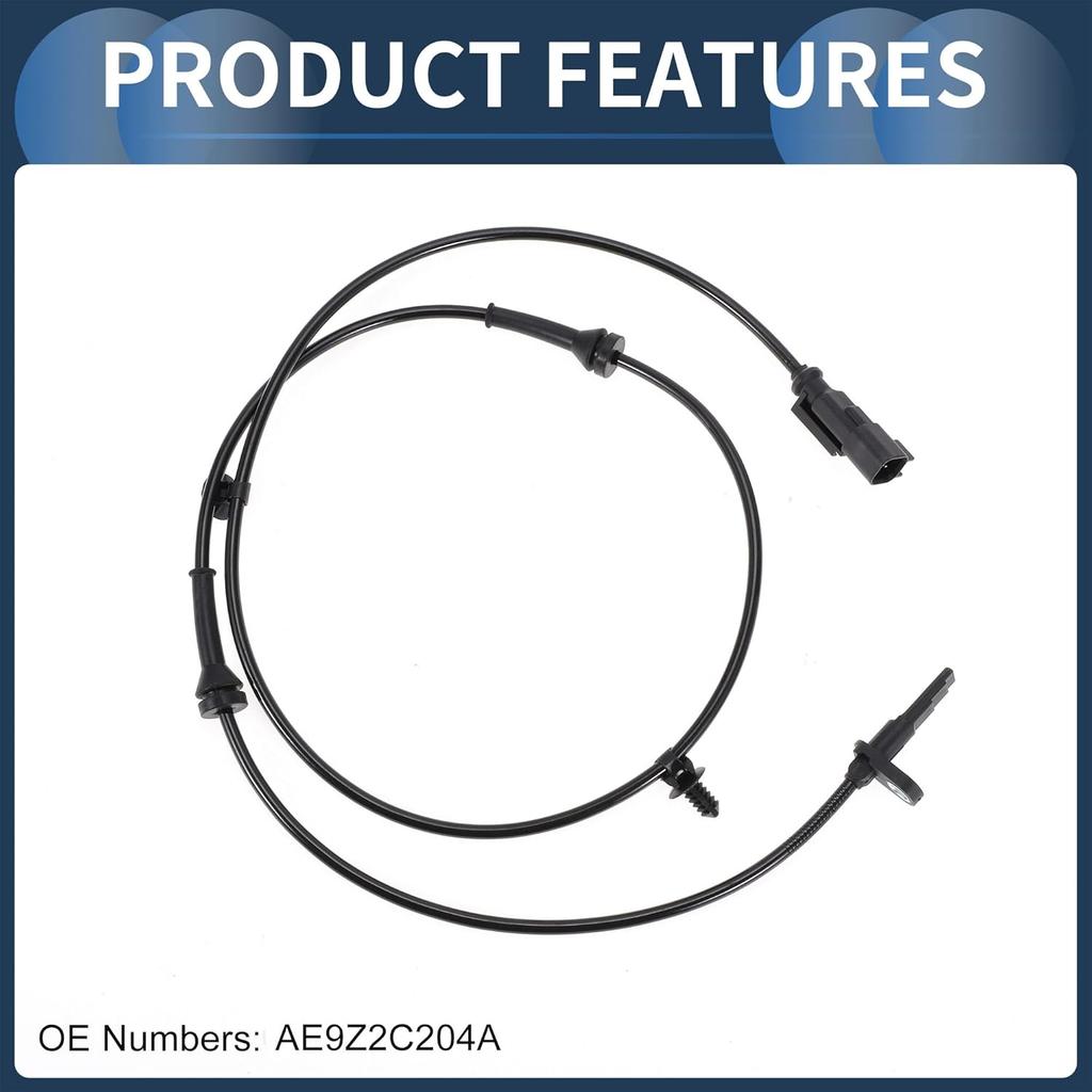 ABS Wheel Speed Sensor Front Left Right ABS Sensor Anti-Lock Braking System Sensor No.AE9Z2C204A for Ford Flex 2010-2012