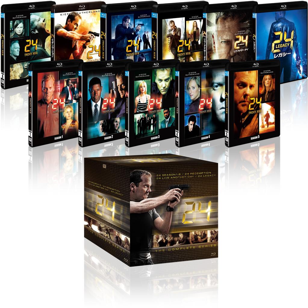 24 Complete Box -TWENTY FOUR- Blu-ray (Includes "24 -TWENTY FOUR- Legacy") [Blu-ray]