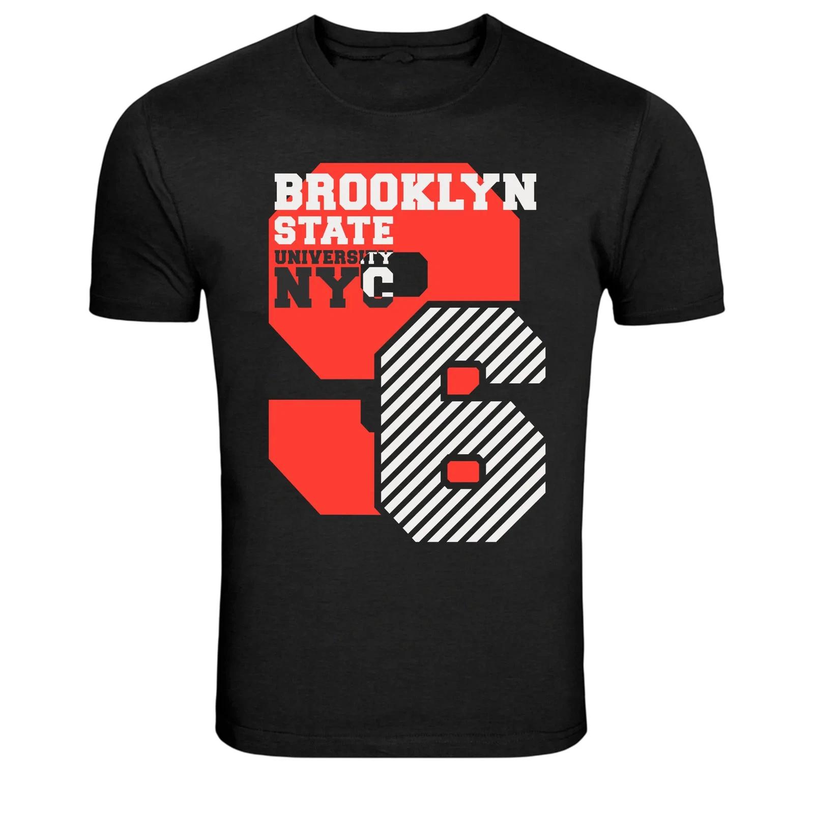 Brooklyn State University NYC 96 College Style T-Shirt XS