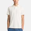 Timberland Logo Polo Décontracté Respirant Confortable Manches Courtes Homme Hauts Vintage-Blanc A5QHJ-CM9