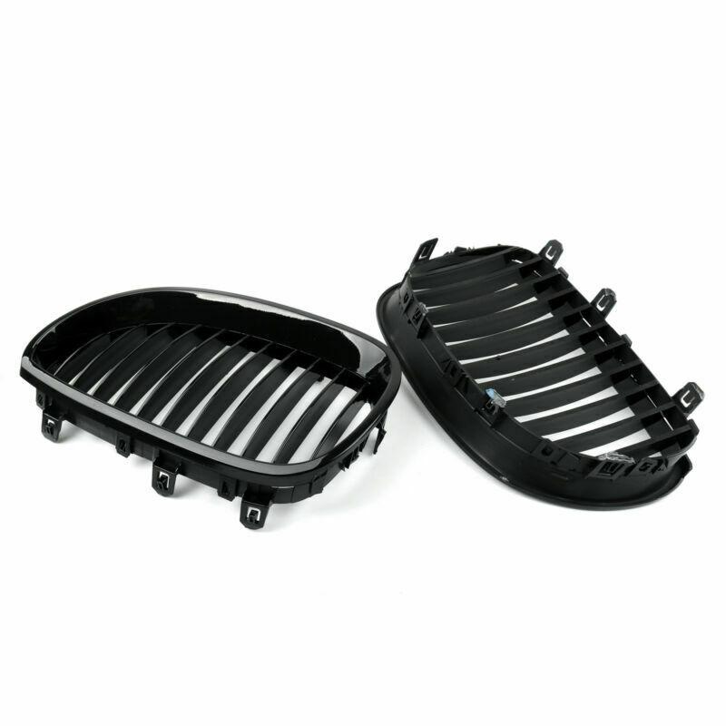 Přední náhradní lesklá černá mřížka ledvinek pro BMW E60 E61 řady 5 2003 2004 2005 2006 2007 2008 2009 2010