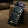 Phone Case For Samsung Galaxy Z Flip3 Fold3 Leather Magnetic Buckle Flip Stand