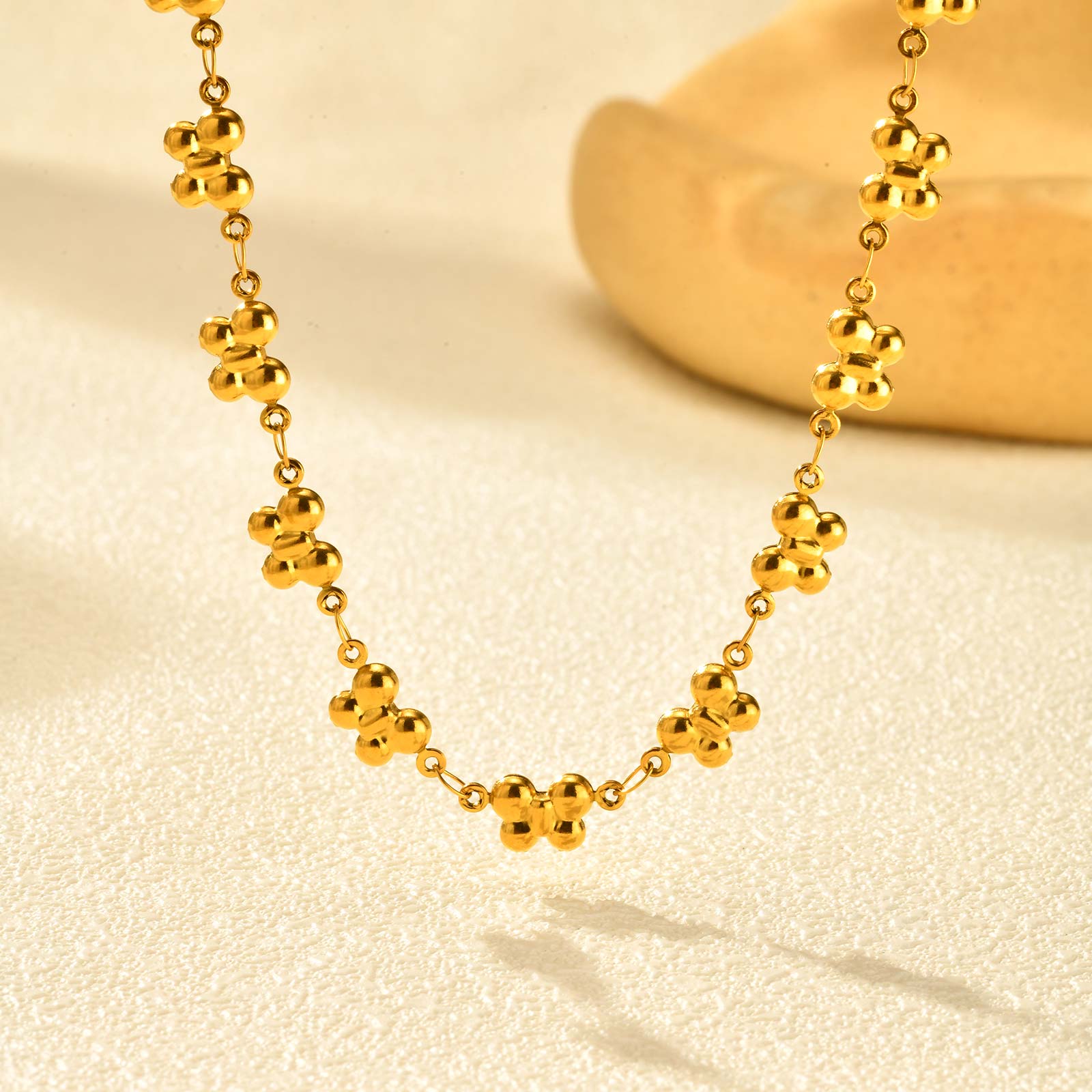 

Gold Plated Butterfly Chain Necklace,Women s Stainless Steel Chain Necklaces,Fashion Jewelry Gift