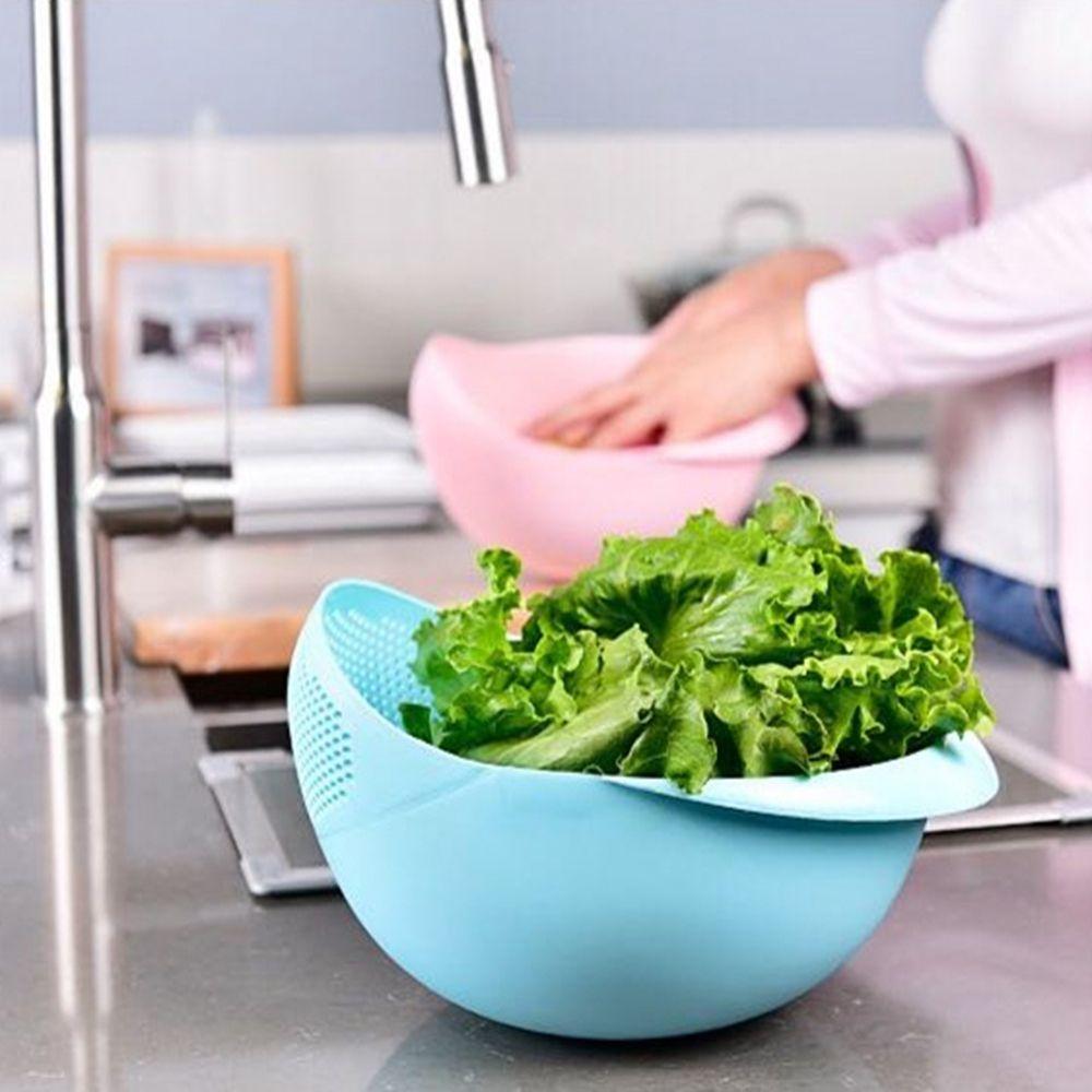 Convenient Storage Kitchen Supplies Rice Bowl Drain Basket Vegetable Basket Rice Washing Sieve
