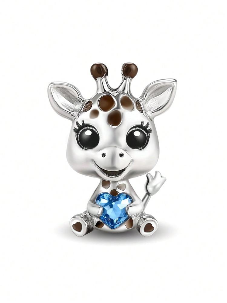 Copper Giraffes Sunflower Coffee Cat&Puppy Love Pendant Charm Ball Suitable For Diy Women'S High Quality Jewelry