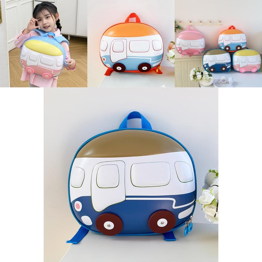 Enchanting Kids Backpack With Cute Car Shape And Comfortable Design For Early Education Adventures