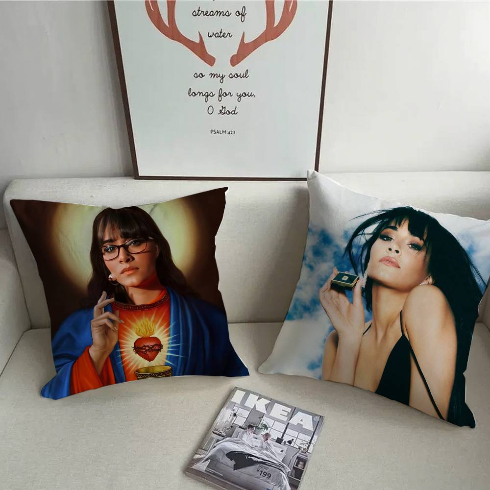 Hot-Singer A-Aitana Ocana Pillow Case Home Decor Throw For Sofa Bed Car Room Decor Gift Idea