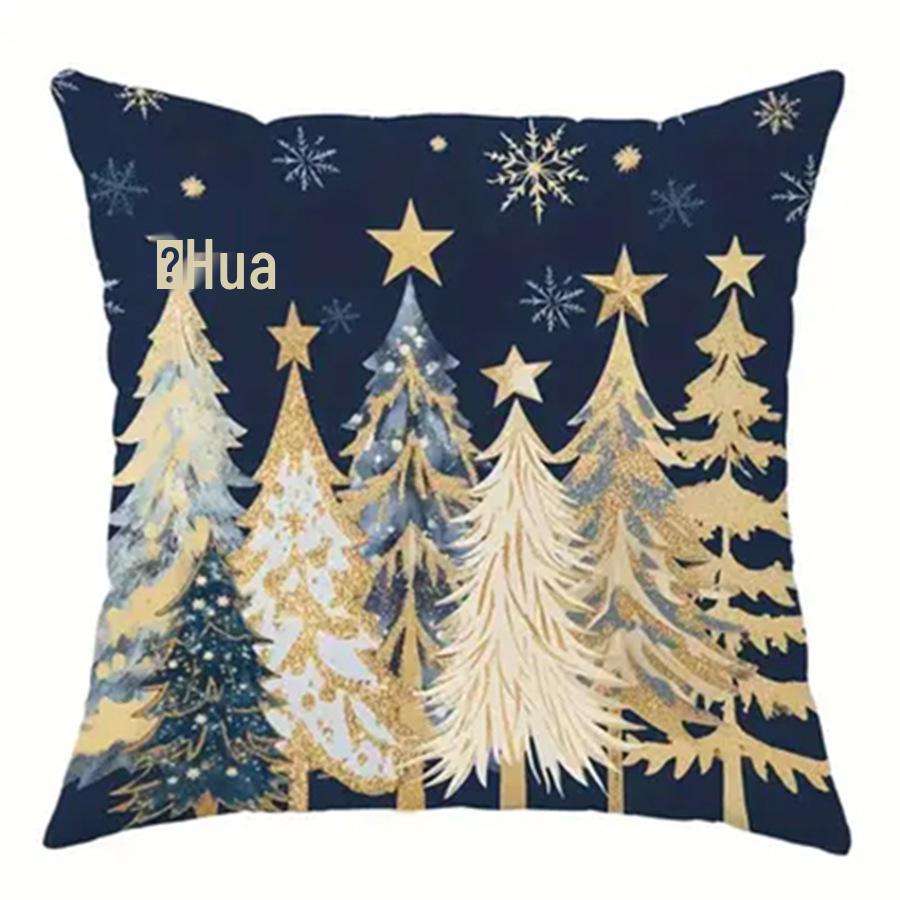 2025 Exclusive Christmas Throw Pillow Cover for Holiday Living Room Decoration