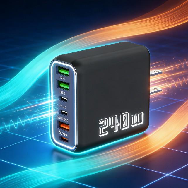 Cross-Border Multi-Port Smart Charger: EU/US/UK Standards, Super Fast Charging