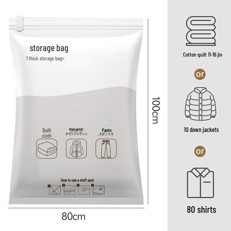Vakuum-Kompressions-Aufbewahrungsbeutel für Steppdecken, Kleidung und Daunenjacken