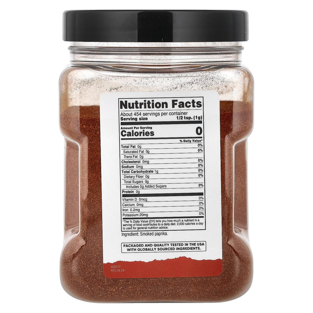 Nutricost, Pantry, Smoked Paprika, 454g (16.2oz)