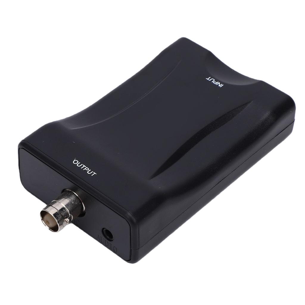 HD Multimedia Interface to BNC Video Converter with 3.5mm Sound Out for DVD DVR Security Camera CVR CCTV Image Coaxial