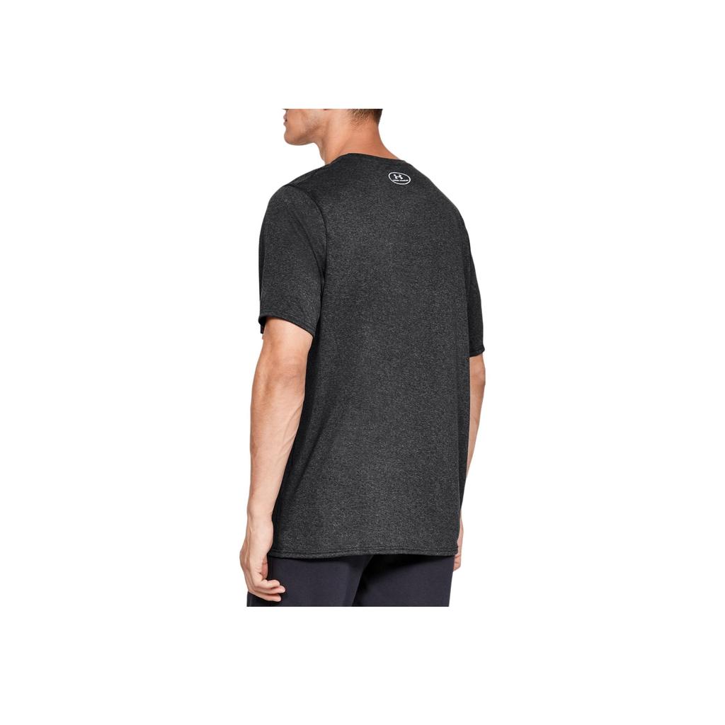 Under Armour Ua Locker 2.0 Round Neck Logo Print Loose Fit Short Sleeve T-Shirt Men T-Shirts Dark-Gray 1305775-090