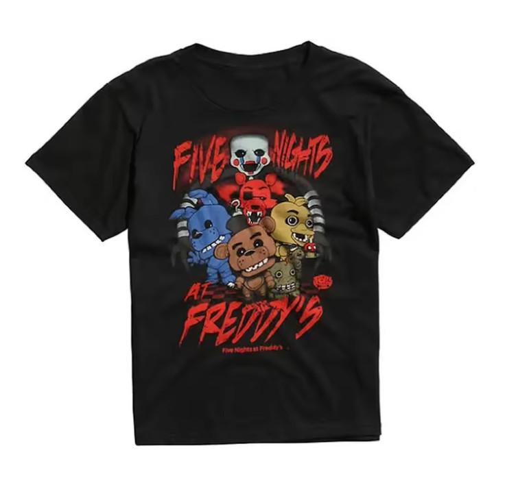 Five Nights At Freddy s Shirt FNAF Help Wanted Fazbear Graphic Design T-Shirt!!! S
