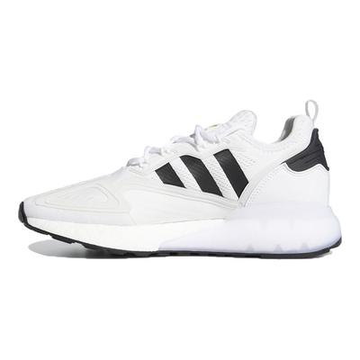 ZX 2K Boost Weiß Schwarz Damen Sneaker Cloud-Weiß Core-Schwarz Gold-Metallic H00103
