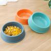Miao Xin Bao Frosted Footprint Pet Single Bowl, Cat Bowl, Dog Food Bowl, Single Color Pet Bowl