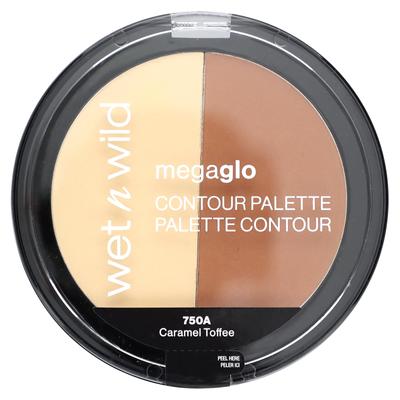 MegaGlo, Contour Palette, 750A Caramel Toffee, 0.44 Oz (12.5 G)
