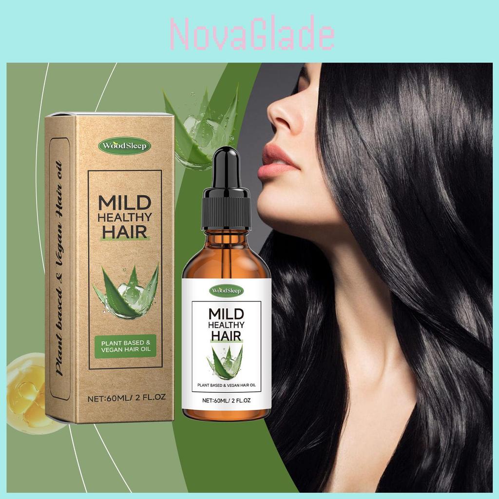 Woodsleep Plant-based Hair Care Oil Nourishing Smoothing Hydrating Repairing For Dry Hair