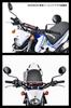 ZETA RACING Complete Handlebar for Touring Switch Box Are Drilled Bar End Plug Standard Equipment Bar Pad Standard Equipment SEROW 250 Millibar