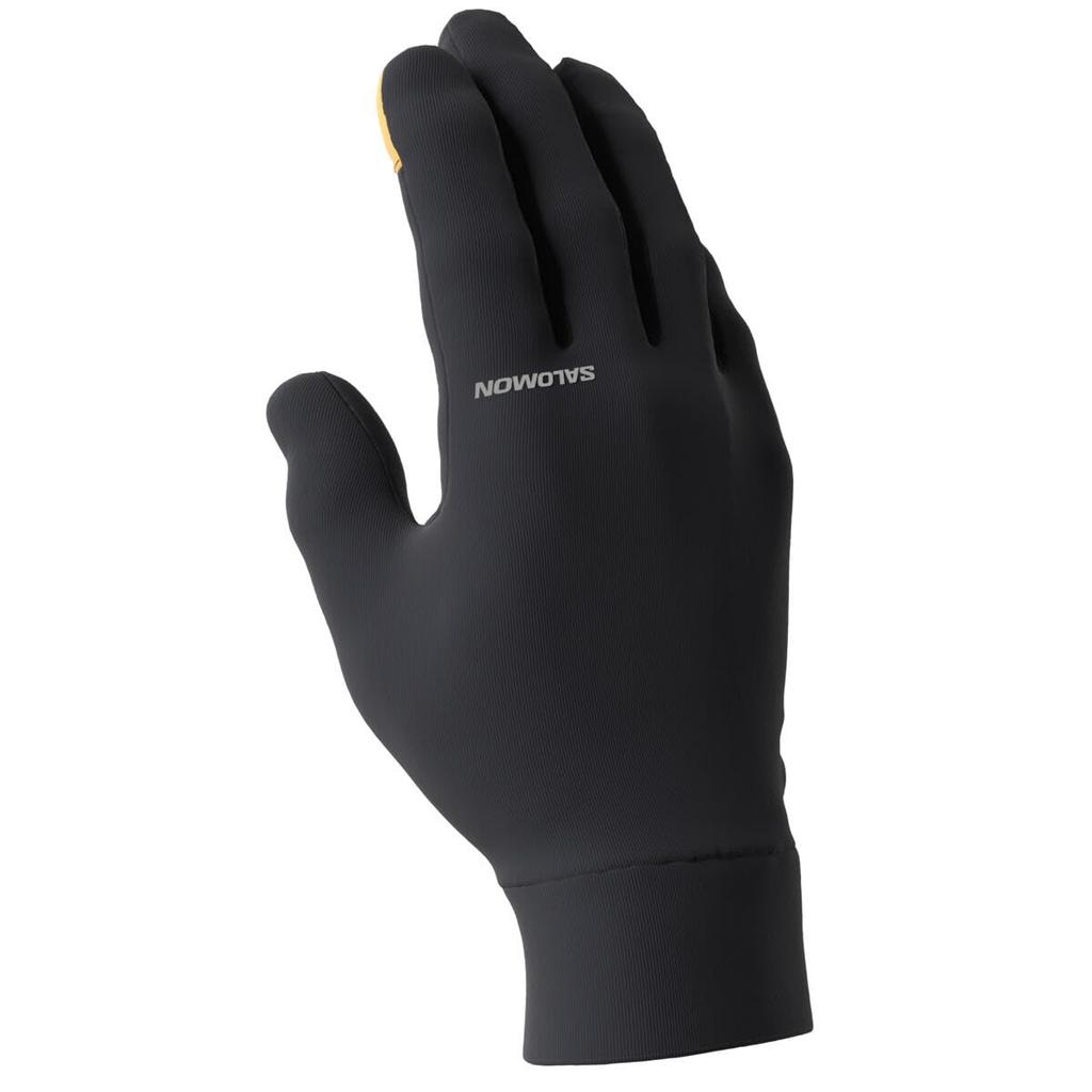 Salomon AGILE WARM GLOVE U Luva de Mão para Exterior Tamanho Profundo S Luvas, Unissexo, LC2052300, Preto,