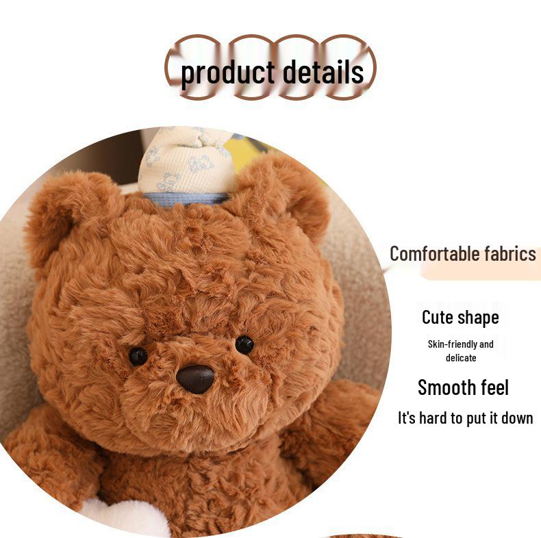 Barcelona Nighttime Bear Plush - Dorami Gift for Girlfriend