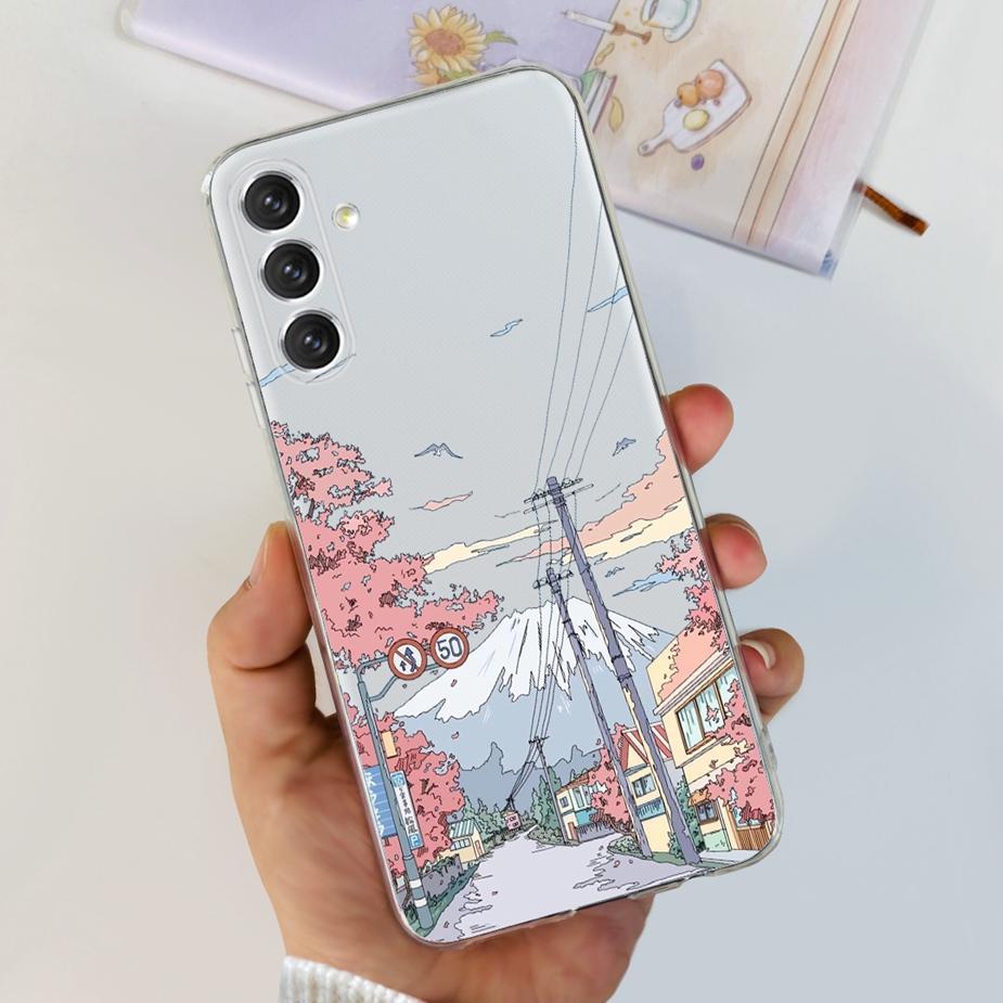 For Samsung Galaxy A14 5G Case M14 Colorful Painted Cover Soft Slim Phone Case For Samsung A14 A 14 Galaxy M14 Back Cover Bumper