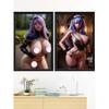 Cartoon Anime Art-Poster, Home Custom Prints Decor, Sexy Nude Girl, Camilla Game, Ymir Fritz