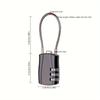Luggage Travel Lock, School Gym Storage Cabinet Luggage Lock, File Cabinet Tool Box Case Password Lock