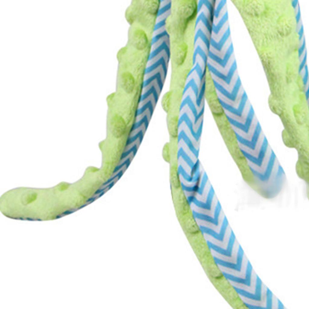 Hund Quietsch Plüschtier Niedliche Oktopus Form Interaktiv Langeweile Reduzieren Stofftier Hund Kauspielzeug für Kleine