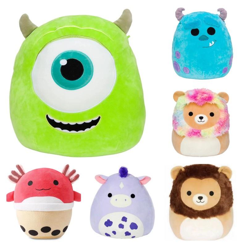Weiches, kuscheliges Squishmallow-Plüschtier Sullivan Wazowski – Stoffpuppen – Weihnachts- und Geburtstagsgeschenk für Kinder