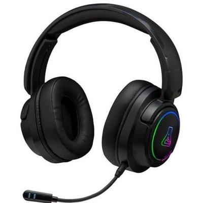 Wireless Gaming Headset - The G-Lab - KORP IRIDIUM - Microphone - RGB - PC/PS4/Xbox One - Black