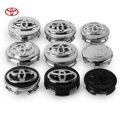 2026 New For Toyota 4pc 56/62MM Toyota Car Wheel Center Caps for TRD Corolla Aygo Camry Yaris Rav4 Logo Emblem Replacement Rim H