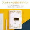 CAGIE Lockable PU Refillable Lockable Password Business System Memo Schedule White Notebook, Leather, Diary, Diary, Girl's Diary, Holder, Planner,