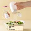 1Pc Mini Kitchen Plastic Spice Bottle 200/300ml Barbecue Seasoning Jar with Lid Salt Pepper Shaker Dustproof for Cooking