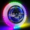 Disco Voador LED que Brilha no Escuro - 38 Luzes LED RGB, 7+5 Modos de Luz, Recarregável, IP65 Impermeável Jogos ao Ar Livre Brinquedos Legais para Adultos e Família/Meninos/