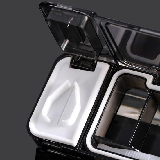 3-in-1 Multipurpose Medicine Box Large Capacity Compact Portable Tablet Medicine