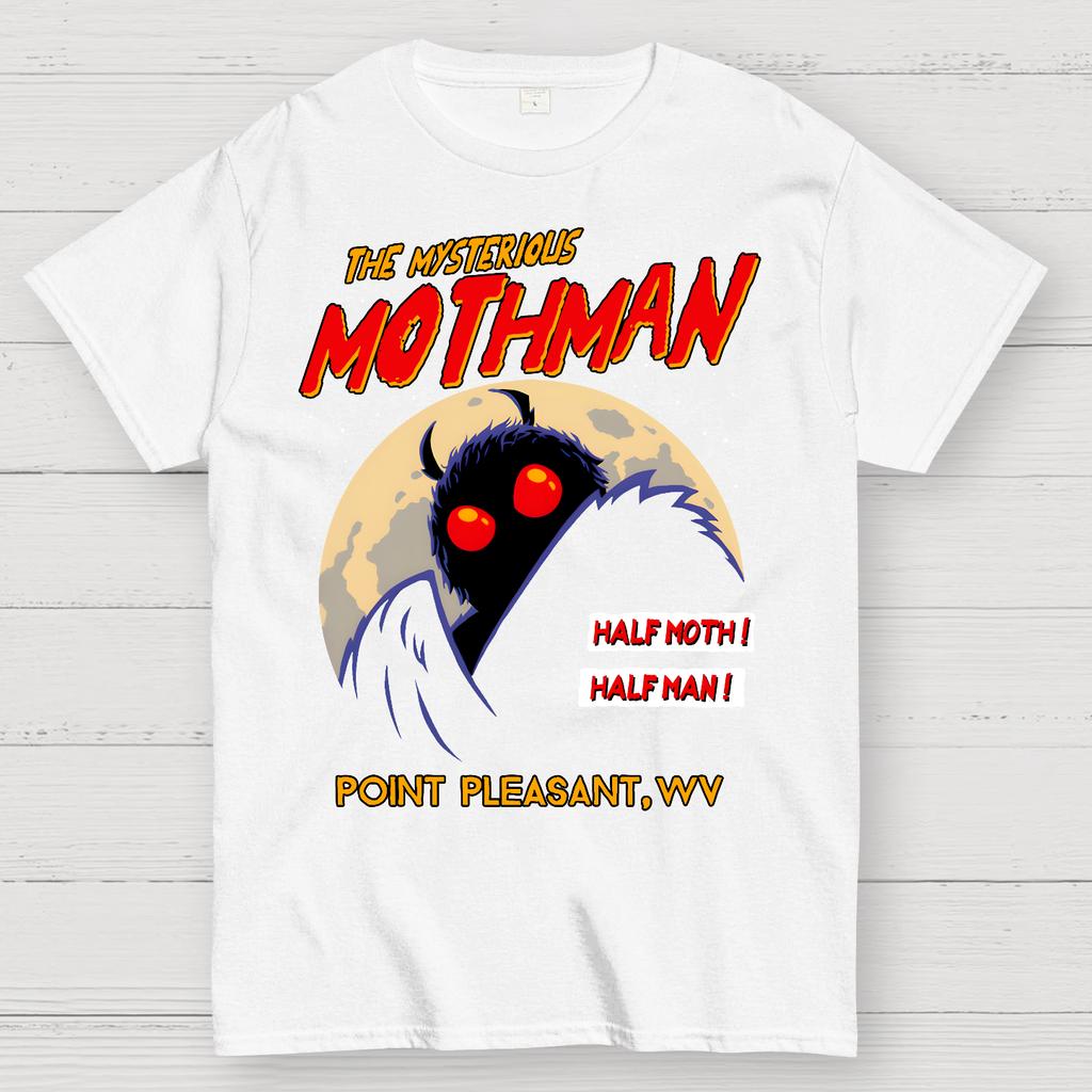 Mothman Cotton Summer Casual Cool Loose T-Shirt
