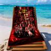 Ac Milan Strandtuch Hohe Saugfähigkeit Schnelltrocknend Bequem Leicht Geeignet Für Schwimmen Fitnessstudio Camping Yoga Urlaub