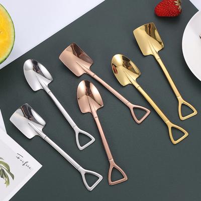 Stainless Steel Dessert Ice Shovel Scoop Coffee Home Cream Spoon Kitchen Gadget