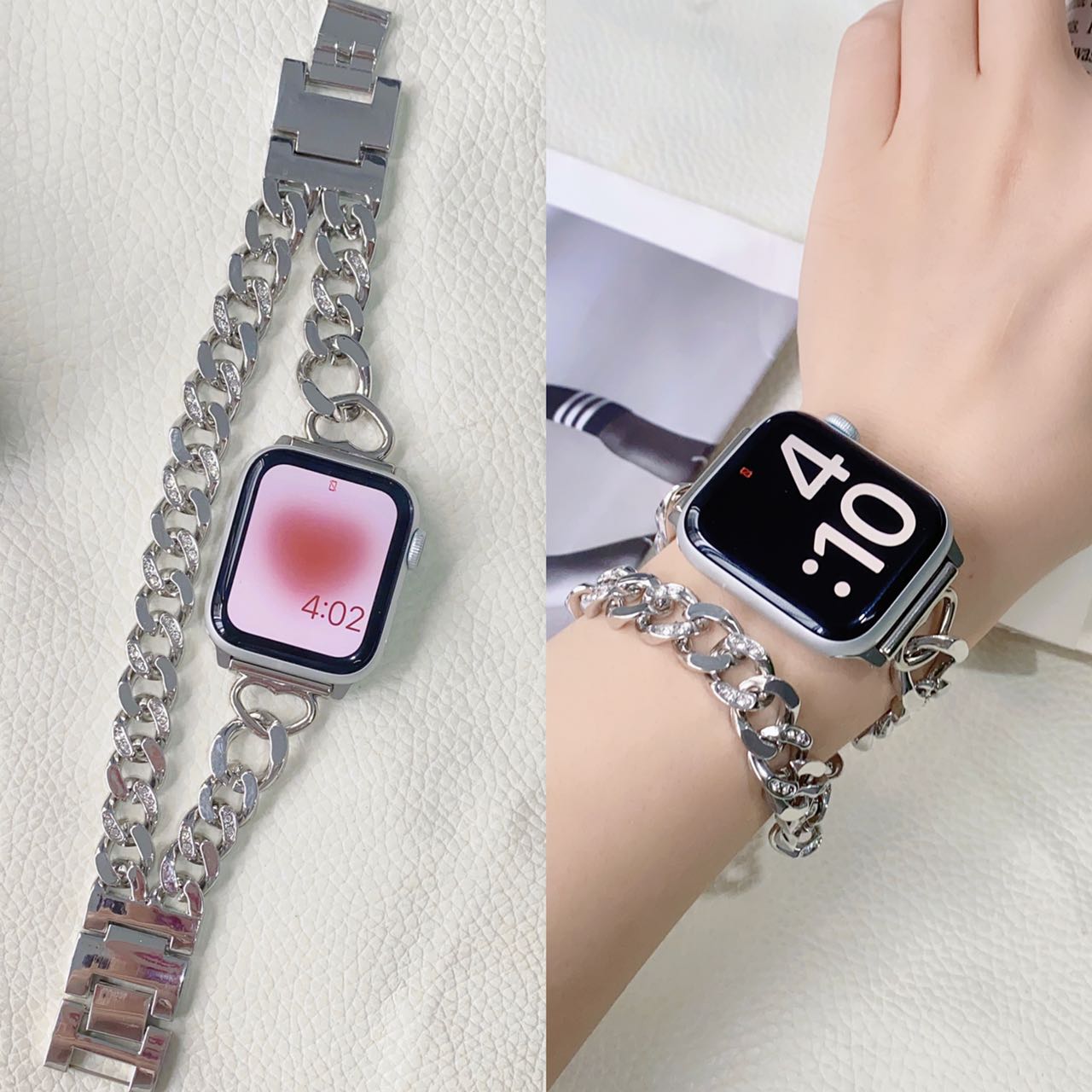 

Нержавеющая сталь для Iwatch Band 8 SE7 6 5 4 3 2 1 49, ультра-ремешок для Apple Watch 38/42 мм, 40/44 мм, 41/45 мм