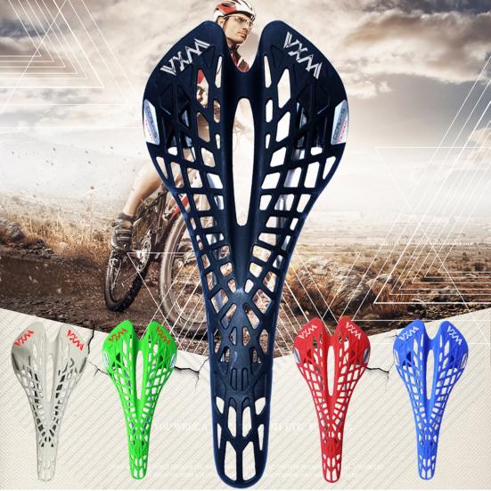 Spider Web Design Hollow Saddle Lightweight Plastic Seat for MTB Road Bicycle