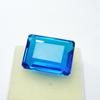 Lab-Created Blue Sapphire Loose Gemstone 48.20 Ct Emerald Cut September Birthday Birthstone