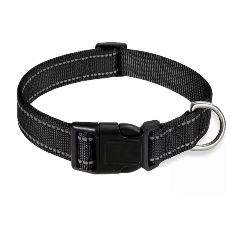 Reflective Dog Collar for Small Medium Dogs, Adjustable Safety Pet Neck Collar, Night Visibility Dog Neck Band, Pet Supplies