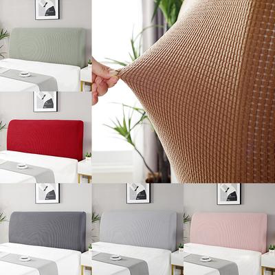 Elastischer Bettkopfbezug, All-Inclusive-Bettkopfbezug, Bettkopf-Rückenschutz, Kopfteil-Staubschutz, Schlafzimmer, abnehmbarer Nachttischbezug