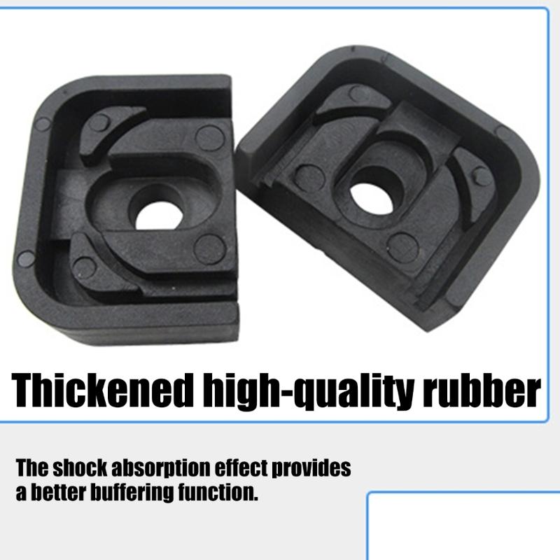 Heavy Duty Rubber Shock Absorbers for Square Air Conditioning Outdoor Units Vibration Reduction Universal Compatibility